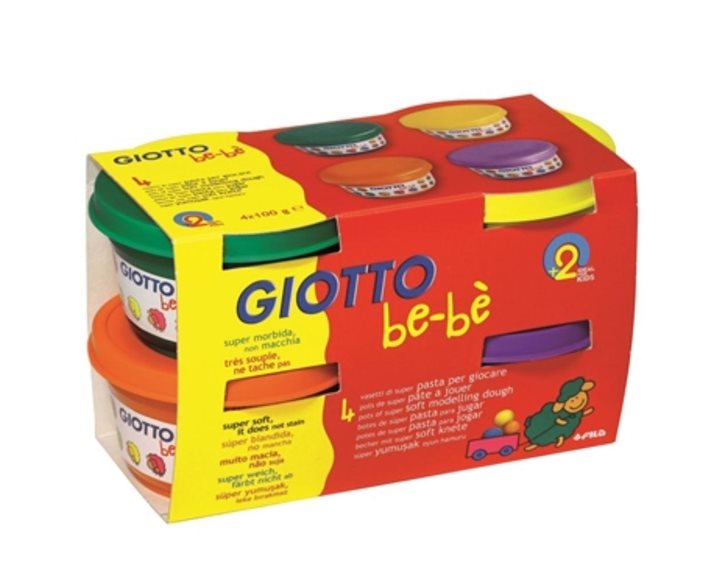 Πλαστοζυμαράκια Giotto Be-Be 4τεμ. 100gr. 000464903
