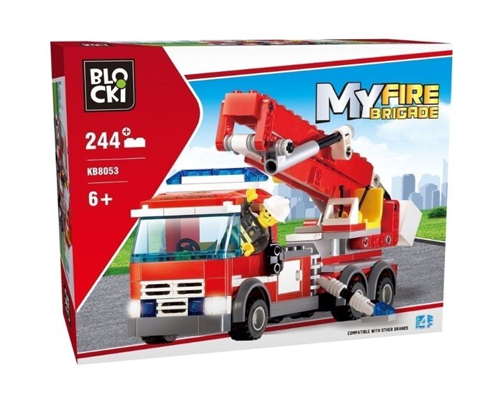 Φορτηγό Πυροσβεστικής με Σκάλα Blocki 244τμχ. KB8053