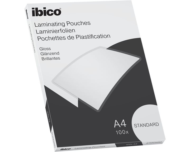 Δίφυλλο Πλαστικοποίησης Ibico A4 125mic 100τεμ