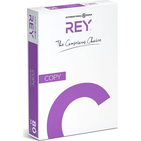 Χαρτί Φωτοτυπικό Rey Copy A4 80gr Λευκό 500φ