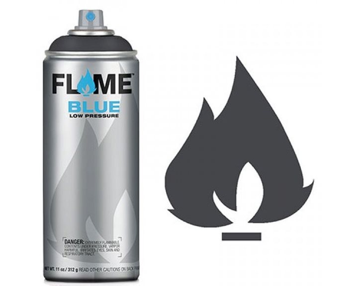 Χρώμα Ακρυλικό Graffity Molotow Flame Blue 400ml Ανθρακί FB-844