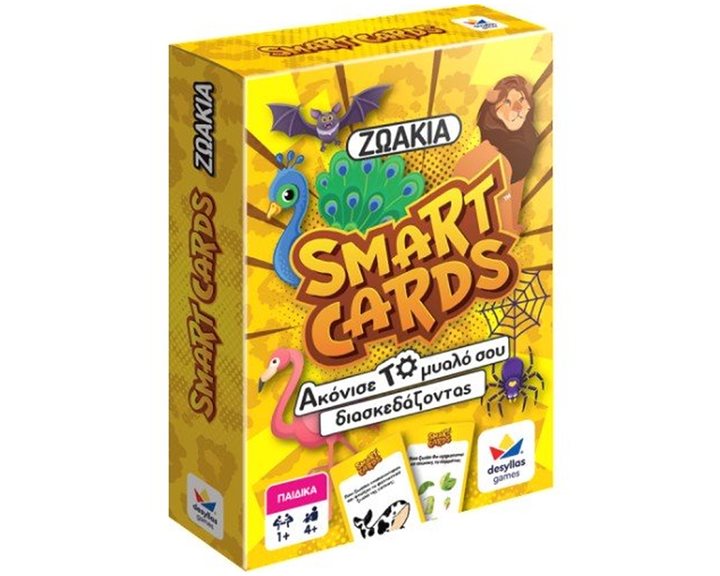 Παιχνίδι με Κάρτες Smart Cards Ζωάκια 100843