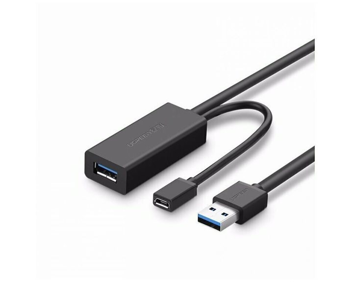 Cable USB 3.0 M/F 10m & Power Port UGREEN US175 20827