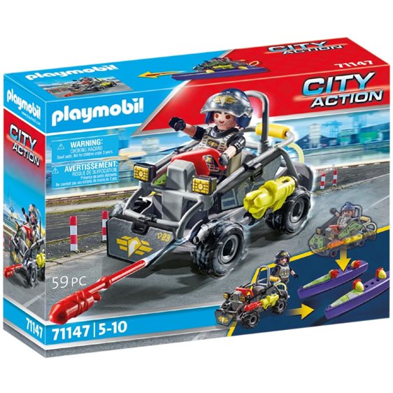 Playmobil City Action Αμφίβιο Όχημα Ειδικών Δυνάμεων
