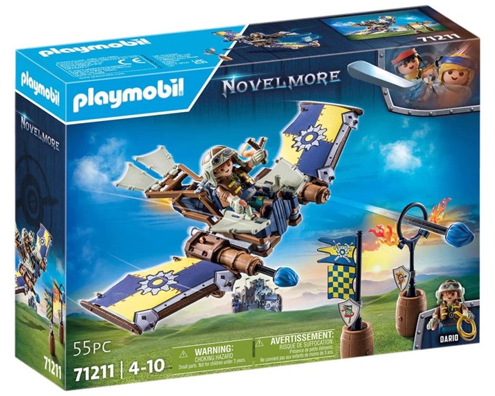 Playmobil Novelmore - Ανεμόπτερο Του Dario Da Vanci