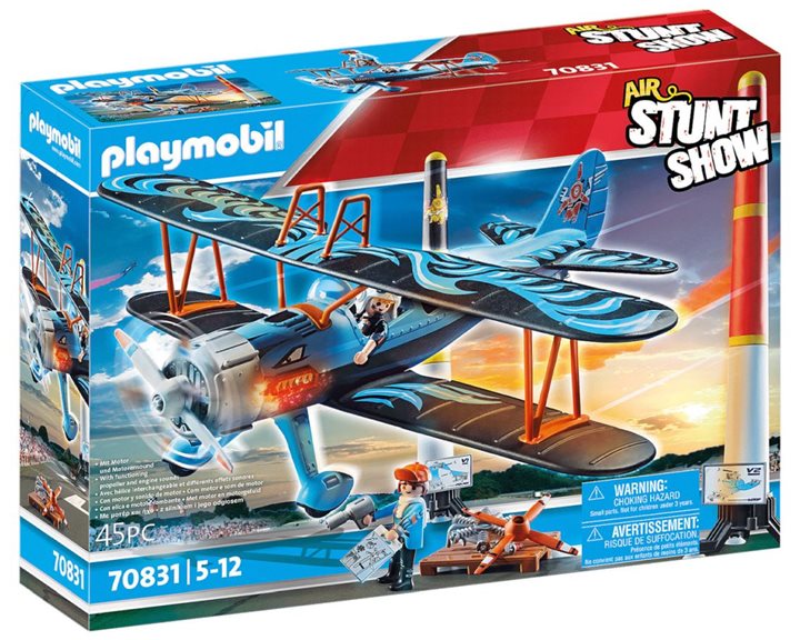 Playmobil Air Stunt Show Διπλάνο Φοίνικας