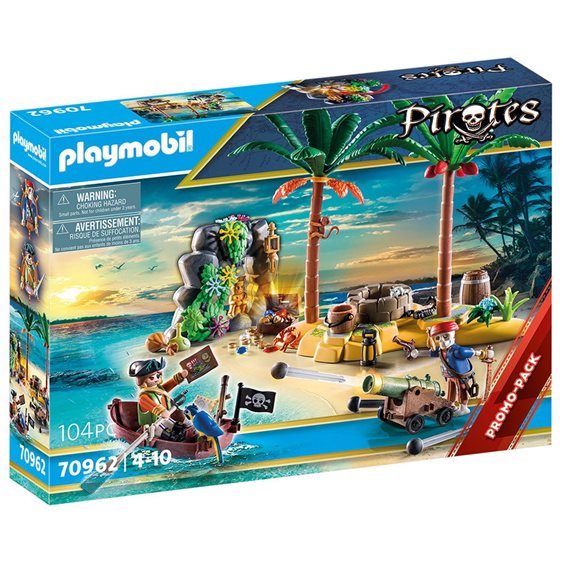 Playmobil Pirates Πειρατές Πειρατικό Νησί Θησαυρού