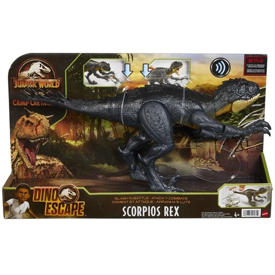 Mattel Scorpious Rex Δεινόσαυρος Που Γραπώνει