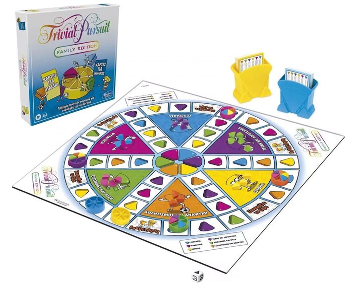 Επιτραπέζιο Παιχνίδι Hasbro Trivial Pursuit Family Edition Board Game E1921