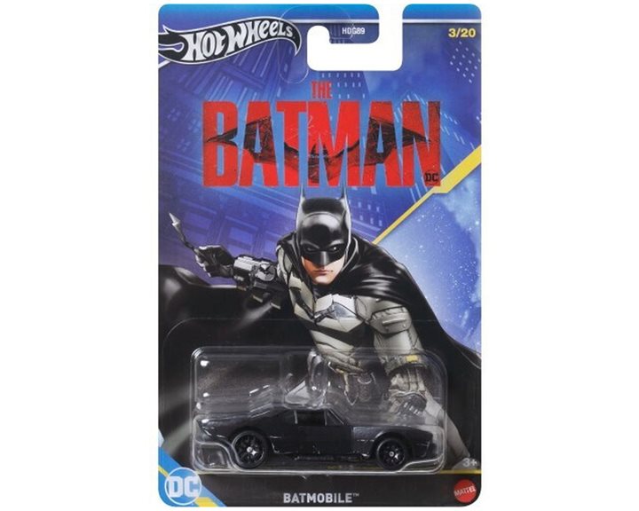 Mattel Αυτοκινητάκια Hot Wheels Batman Batmobile