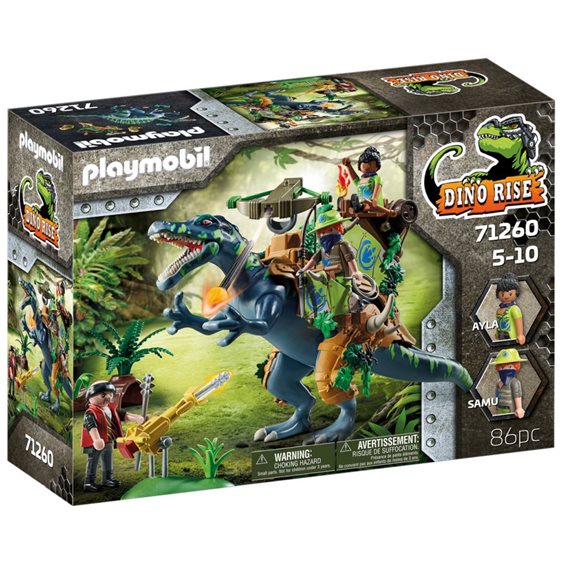 Playmobil Σπινόσαυρος και εξερευνητές 71260