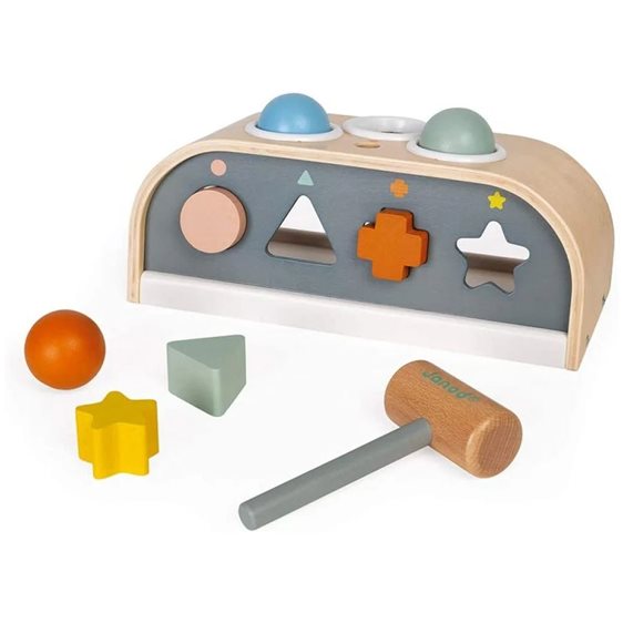 JANOD SWEET COCOON TAPTAP AND SHAPE SORTER