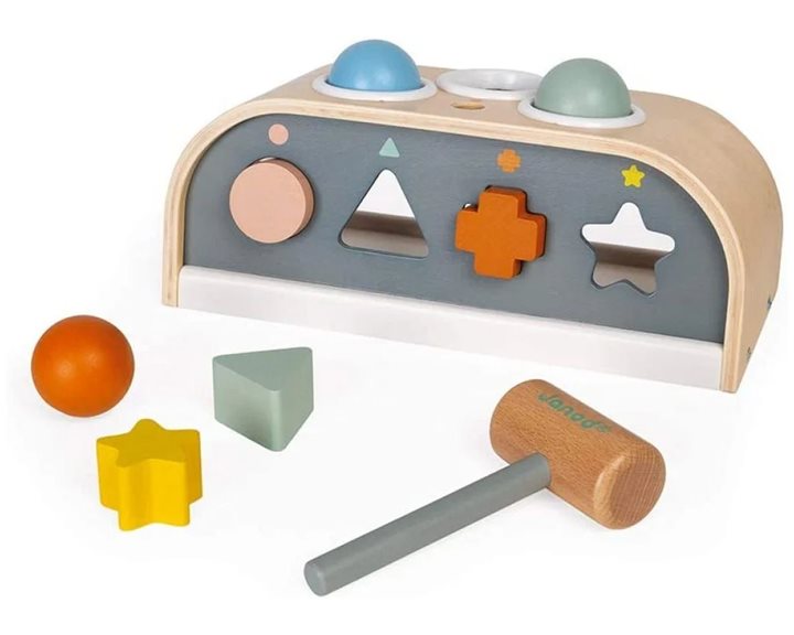 JANOD SWEET COCOON TAPTAP AND SHAPE SORTER