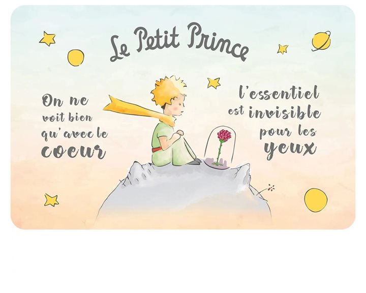 Σουπλά Le Petit Prince Planete Rose