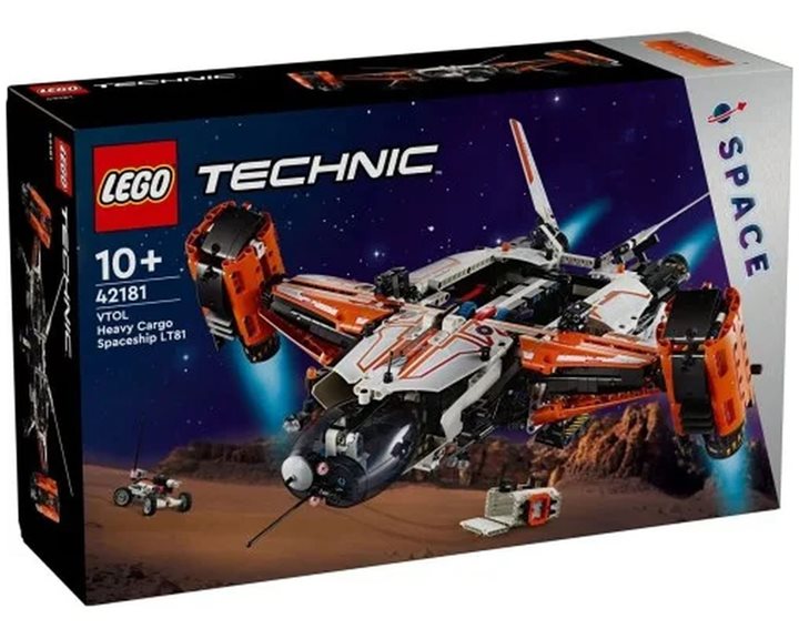 LEGO Technic Διαστημόπλοιο Vtol Βαρέων Φορτίων lt81 42181