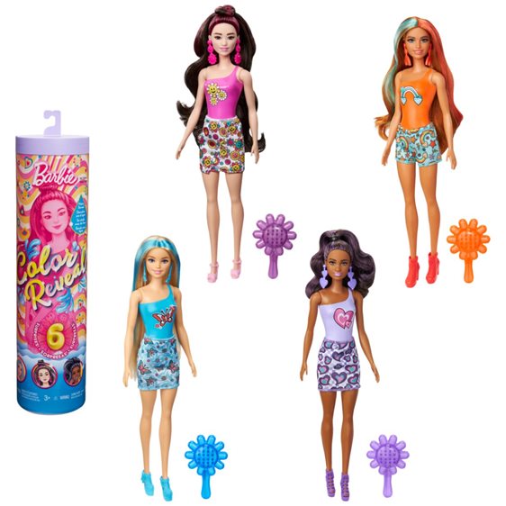 Mattel Barbie Color Reveal - Ουράνιο Τόξο HRK06