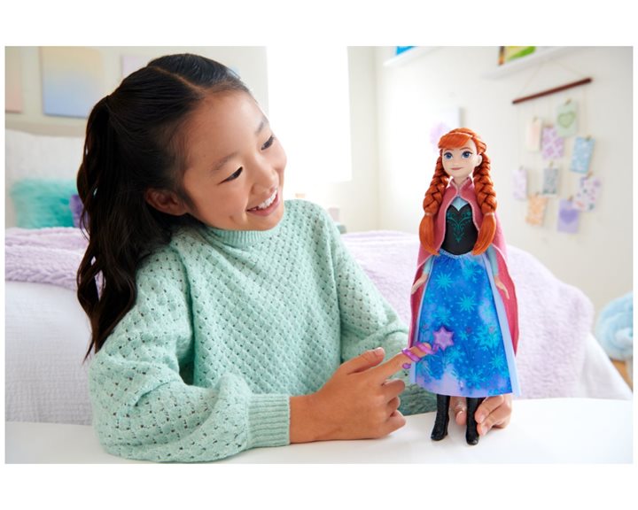 Mattel Disney Frozen Άννα Μαγική Φούστα HTG24