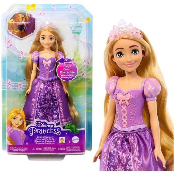 Mattel Disney Princess - Ραπουνζέλ Που Τραγουδάει (Eng) HPD41