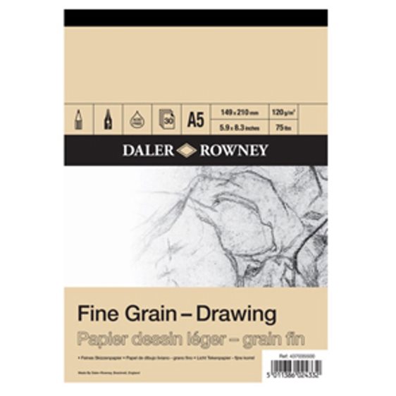 Μπλοκ Fine Grain Drawing Pad Α5 120gr 30Φ 437035500
