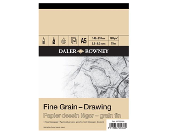 Μπλοκ Fine Grain Drawing Pad Α5 120gr 30Φ 437035500