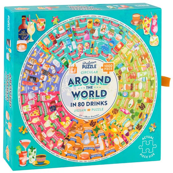 Jigsaw Library Around The World In 80 Drinks