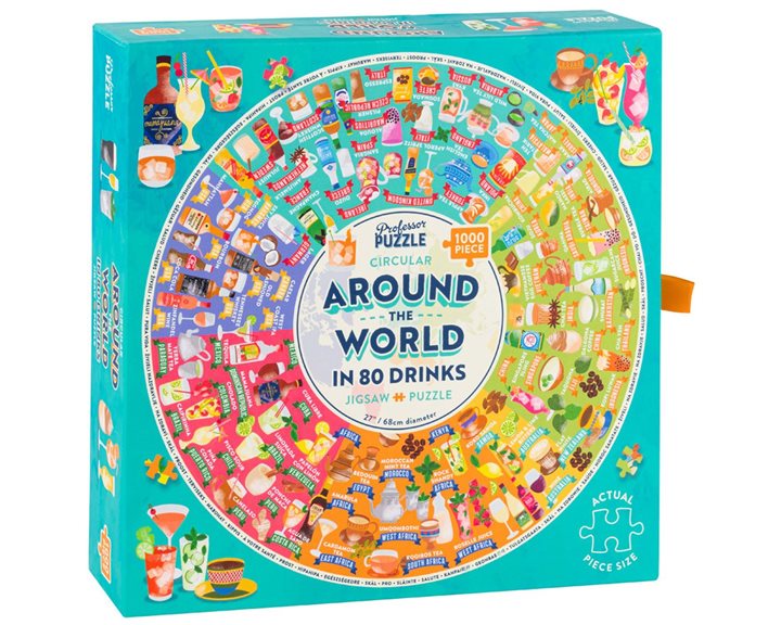 Jigsaw Library Around The World In 80 Drinks