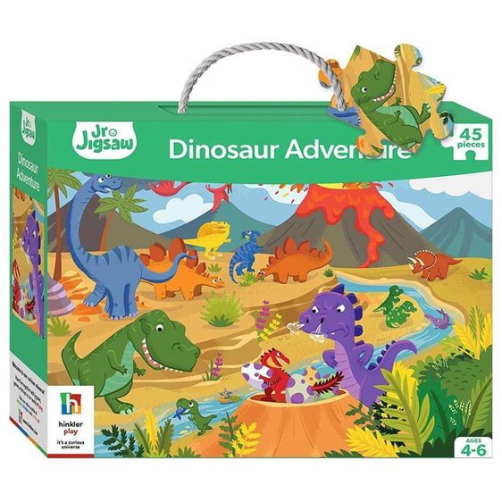 Junior Jigsaw Small Dinosaur Adventure 45τεμ.