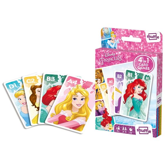 Παιχνίδια με κάρτες Shuffle Fun - Disney Princess
