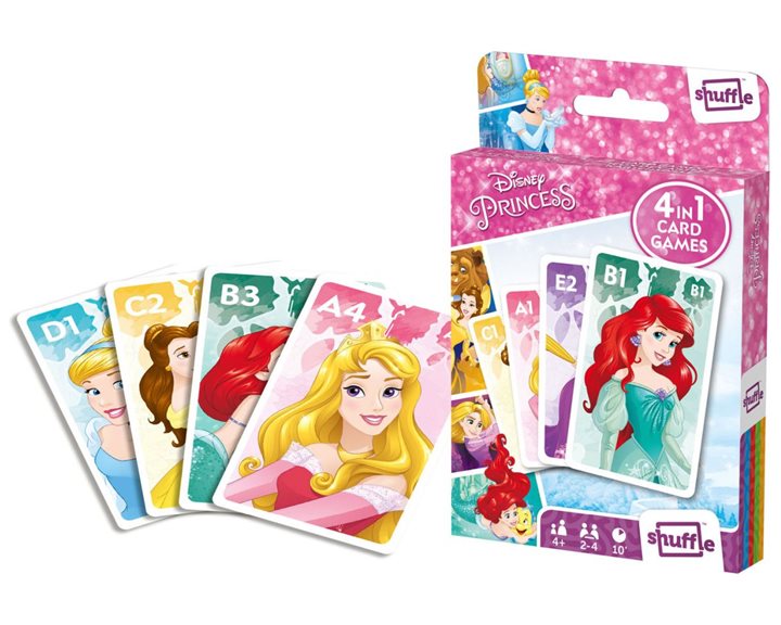 Παιχνίδια με κάρτες Shuffle Fun - Disney Princess