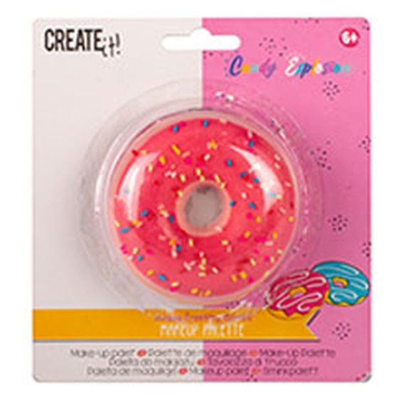 Creatit! Candy Explosion Donut Make Up Palette Pink Purple