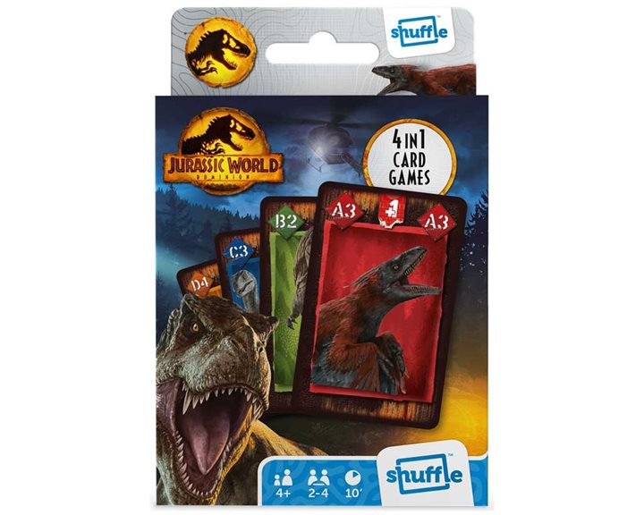 Παιχνίδια με κάρτες Shuffle Fun -Jurassic World