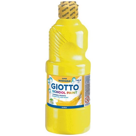 Τέμπερα Giotto 500ml Κίτρινη
