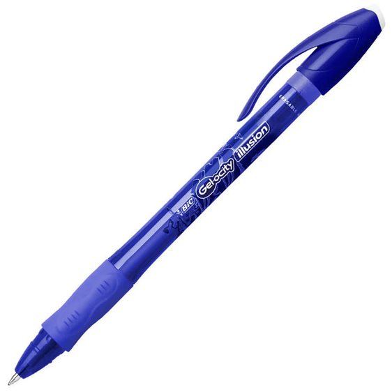Στυλό Bic Illusion Blue Gel BCL B12 Erasable