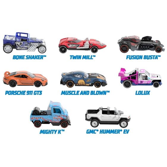 Mattel Hot Αυτοκινητάκια Pull Back HPR70-979D