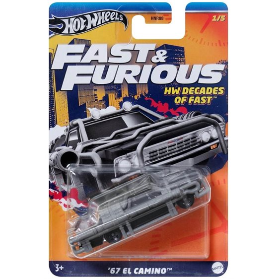 Mattel Hot Wheels Fast and Furious 67 El Camino HNR88 / HRW41