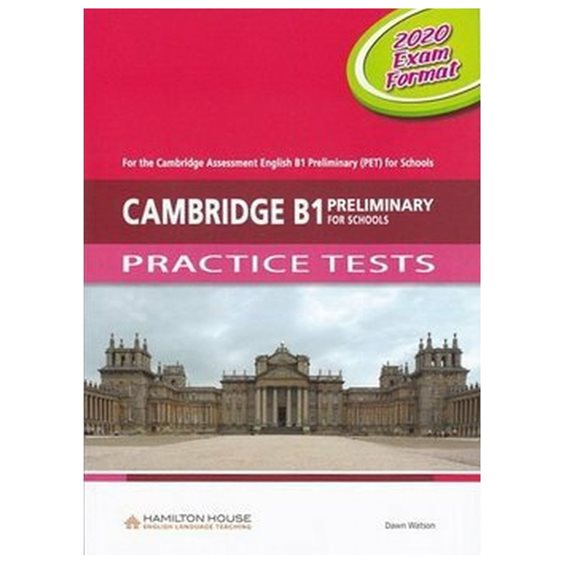 Cambridge B1 Preliminary For Schools (pet) For Schools Practice Tests Cd Class 2020 Exam Format