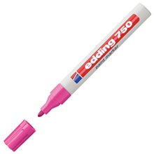 Μαρκαδόρος Edding 750 Ανεξίτηλος 2-4mm Στρογγυλή Μύτη Ρόζ  Μαρκαδόροι
