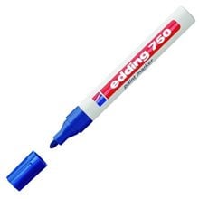 Μαρκαδόρος Edding 750 Ανεξίτηλος 2-4mm Στρογγυλή Μύτη Μπλέ  Μαρκαδόροι
