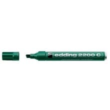 Μαρκαδόρος Edding 2200C Ανεξίτηλος Τετραγωνη  Μύτη 1.5-3mm Πράσινος  Μαρκαδόροι