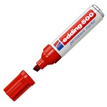 Μαρκαδόρος Edding 800 Ανεξίτηλος 4-12mm Τετράγωνη Μύτη Κόκκινος  Μαρκαδόροι