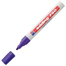 Μαρκαδόρος Edding 750 Ανεξίτηλος 2-4mm Στρογγυλή Μύτη Βιολετί  Μαρκαδόροι