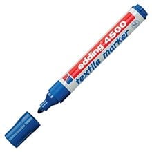 Μαρκαδόρος Edding 4500 Ανεξίτηλος για Υφασμα T-Shirt 2.0-3.0mm Μπλέ  Μαρκαδόροι