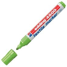 Μαρκαδόρος Edding 4500 Ανεξίτηλος για Υφασμα T-Shirt 2.0-3.0mm Λαχανί  Μαρκαδόροι