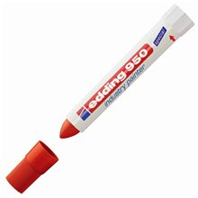 Μαρκαδόρος Edding 950 10mm Βιομηχανικής Χρήσης Στρογγυλή Μύτη Κόκκινος  Μαρκαδόροι