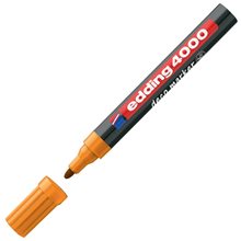 Μαρκαδόρος Edding 4000 Διακόσμησης 2-4mm Στρογγυλή Μύτη Πορτοκαλί  Μαρκαδόροι