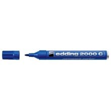 Μαρκαδόρος Edding 2000C Ανεξίτηλος Στρογγυλή Μύτη 1.5-3mm Μπλέ  Μαρκαδόροι