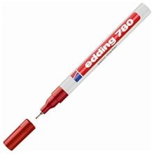 Μαρκαδόρος Edding 780 Ανεξίτηλος Στρογγυλή Μύτη 0.8mm Κόκκινος  Μαρκαδόροι
