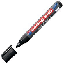Μαρκαδόρος Edding 360XL Ασπροπίνακα 1.5-3mm Μαύρος  Μαρκαδόροι