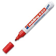 Μαρκαδόρος Edding 620 Ασπροπίνακα 1.5-3mm Κόκκινος  Μαρκαδόροι