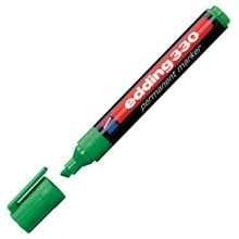 Μαρκαδόρος Edding 330 Ανεξίτηλος 1.5-3mm Τετράγωνη Μύτη Πράσινος  Μαρκαδόροι